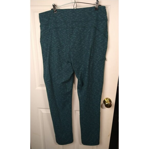 Duluth Trading Company NoGA Classic Leggings LX31 Deep Seaglass Space Dye... - Picture 10 of 10